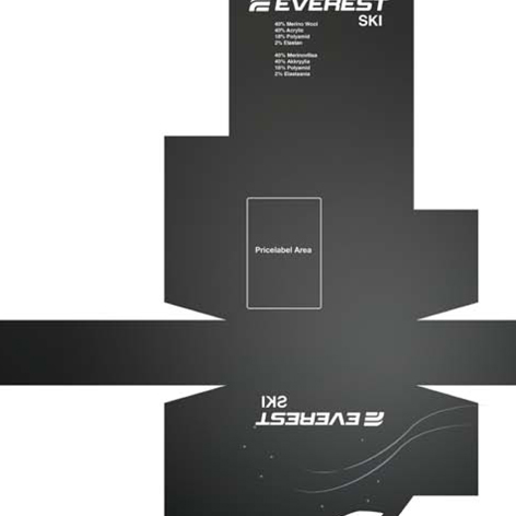 Presentation förpackning av sockar