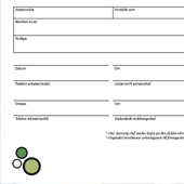 Rekvisitionsblankett för SV Norrbotten